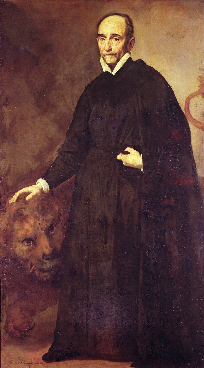 Egy misszionárius portréja alkotó: Jusepe de Ribera