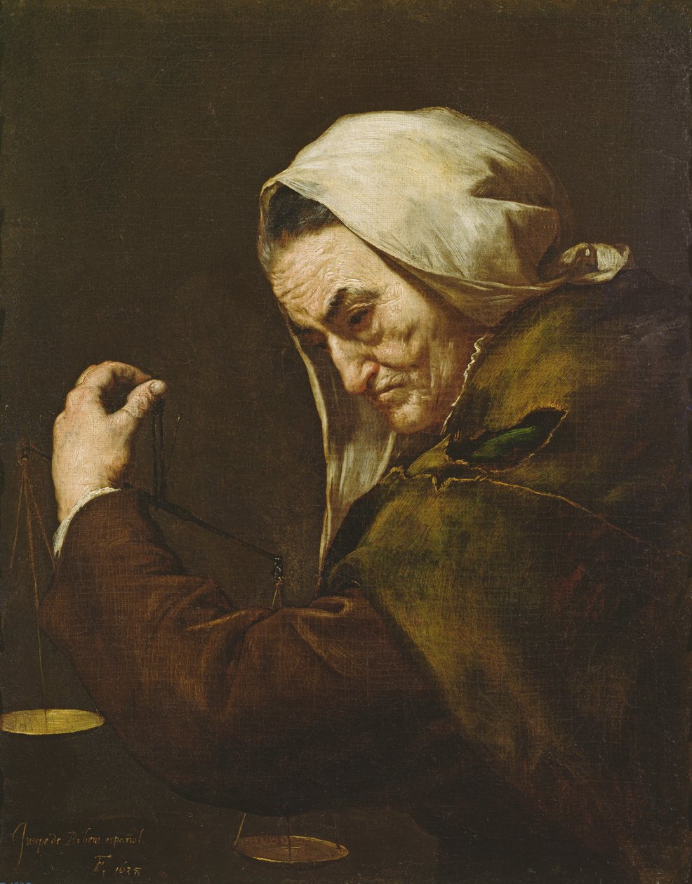 Az öreg uzsorás, 1638 alkotó: Jusepe de Ribera