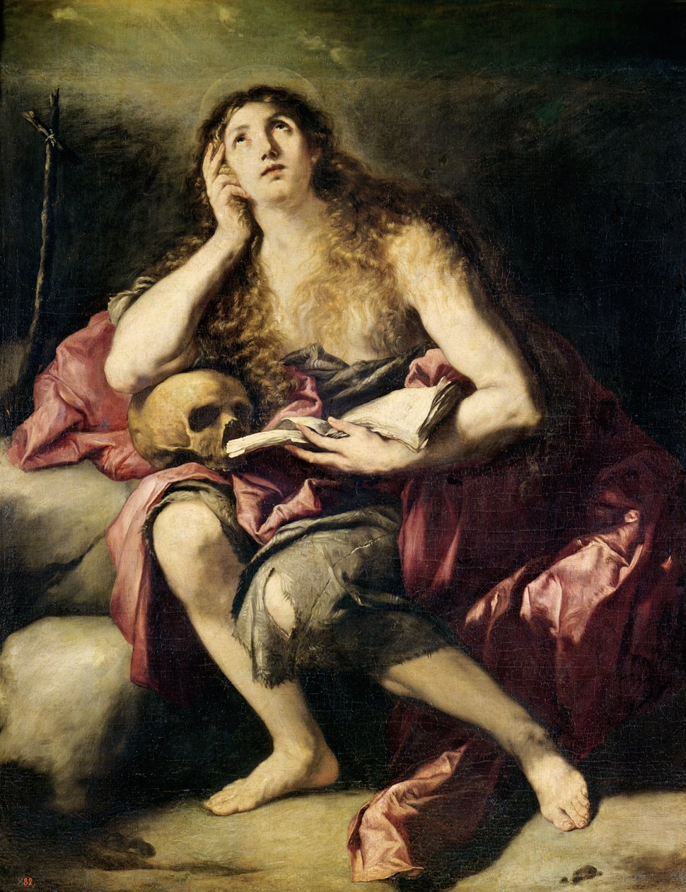 A bűnbánó Magdolna alkotó: Jusepe de Ribera