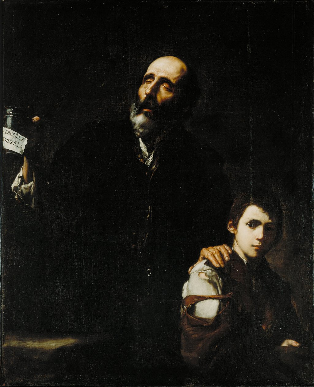 Vak öreg koldus, 1632 körül alkotó: Jusepe de Ribera