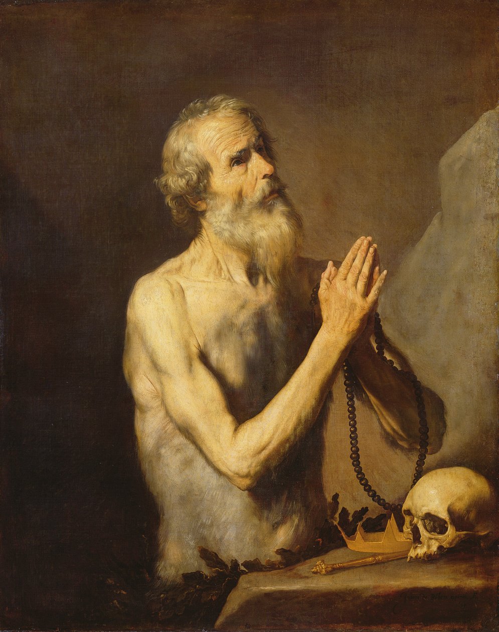 Szent Onufriusz, 1637 alkotó: Jusepe de Ribera