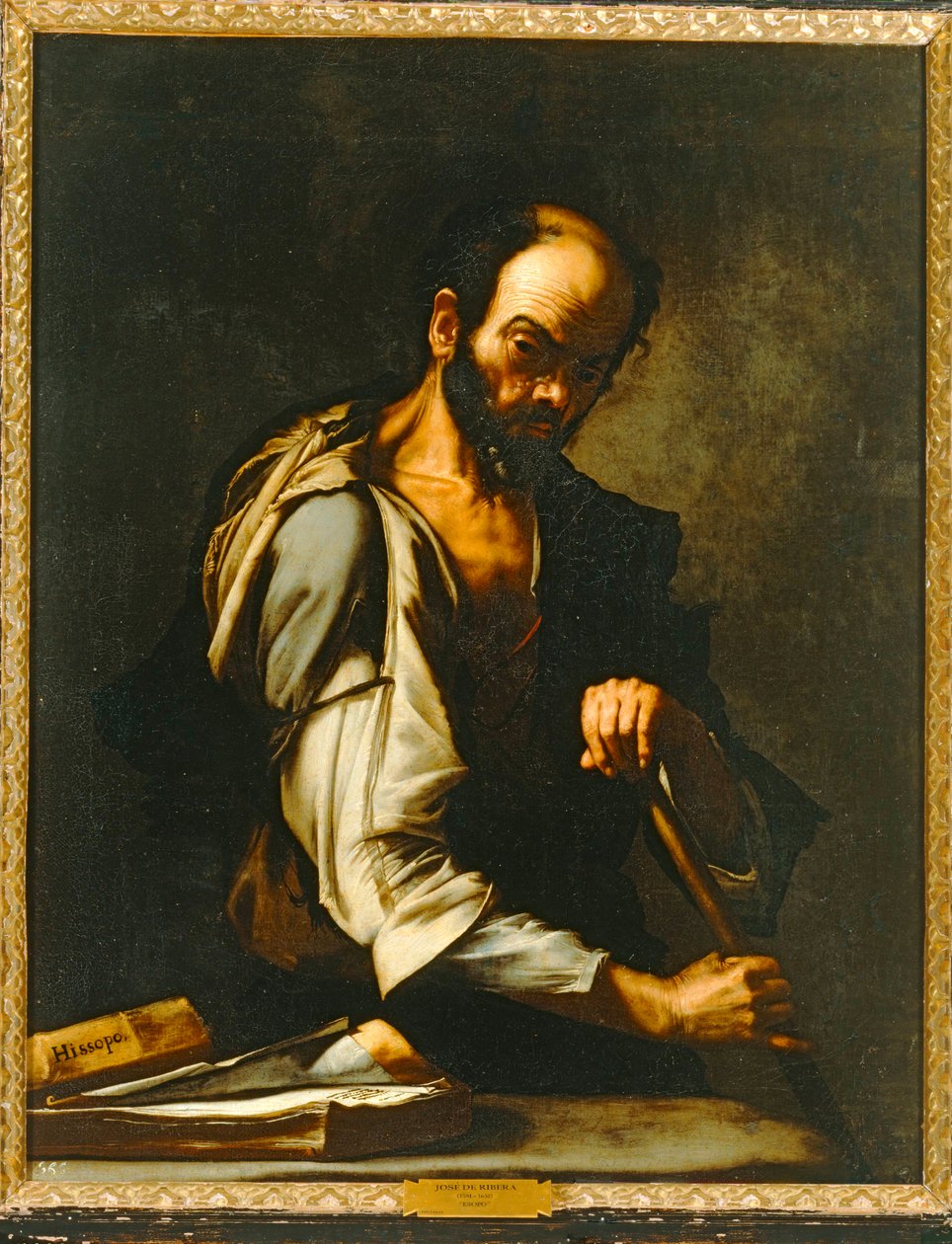 Aesopus, a mesék költője alkotó: Jusepe de (1591-1652) Ribera