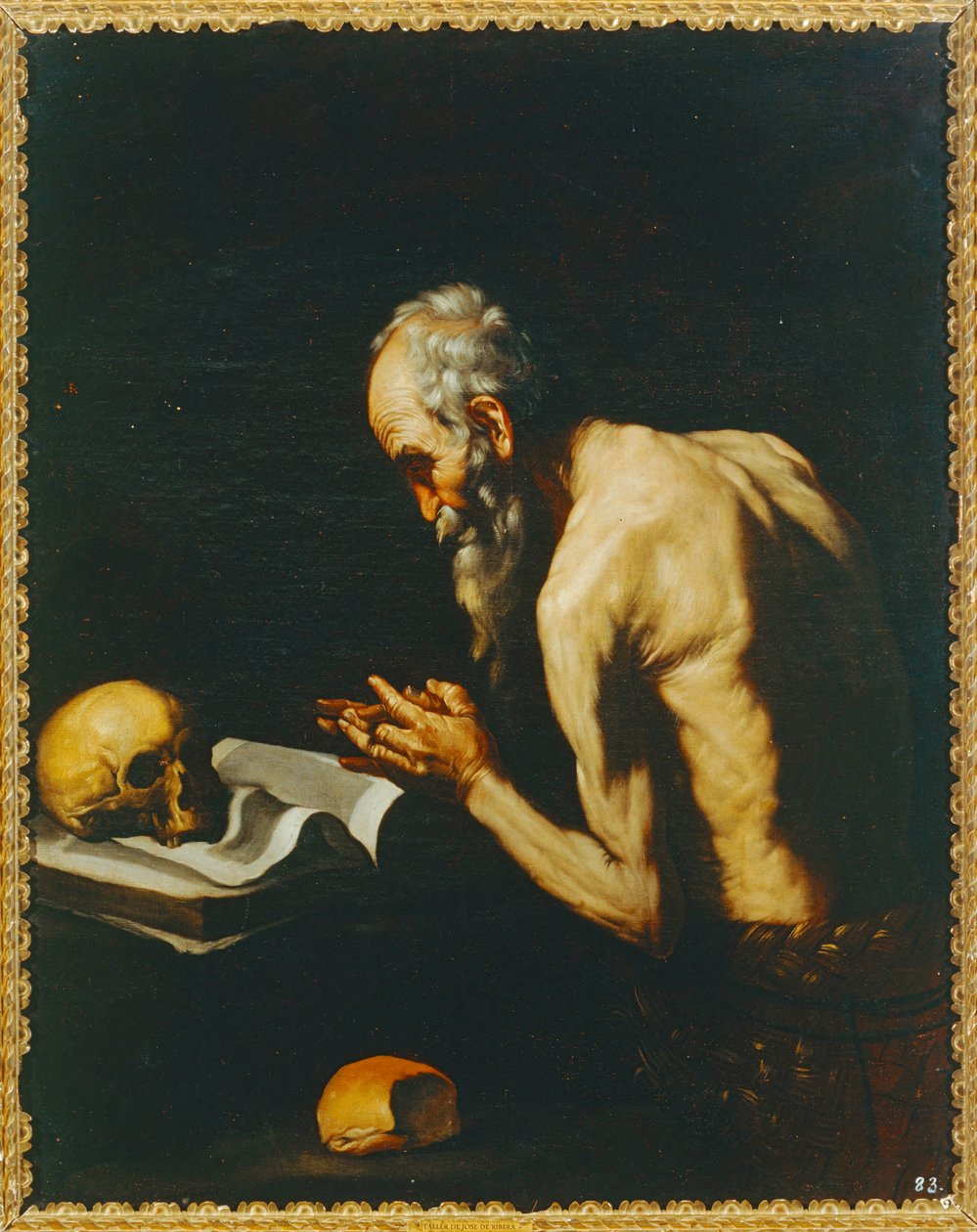 Másolat Ribera után. Remete Szent Pál. 10014690 ... alkotó: Jusepe de (1591 1652) Ribera