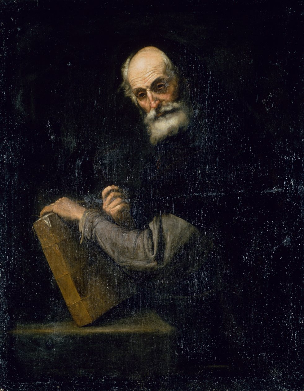 Egy filozófus, 1640 körül (olaj, vászon) alkotó: Jusepe de Ribera