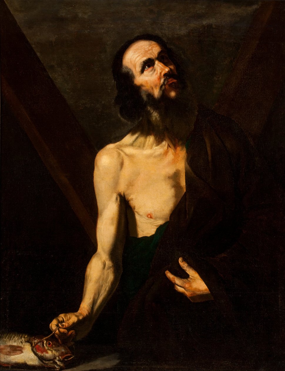 Szent András (olaj, vászon) alkotó: Jusepe de (attr.to) Ribera