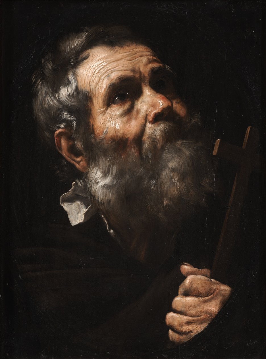 Keresztet tartó szent alkotó: Jusepe de Ribera
