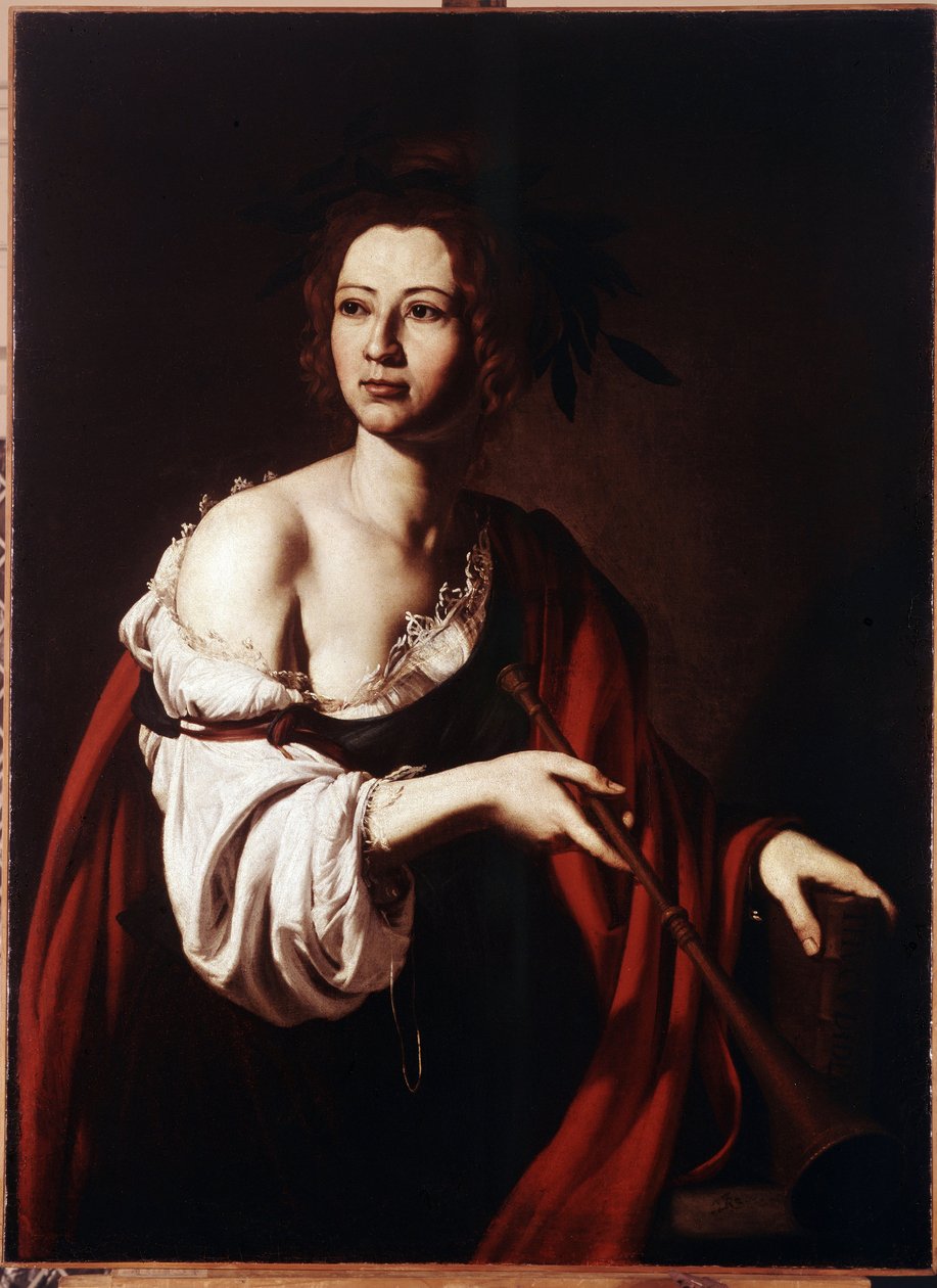 A történelem allegóriája. Jose de Ribera festménye: il Spagnoletto "a spanyol" (1591-1652) alkotó: Jusepe de Ribera