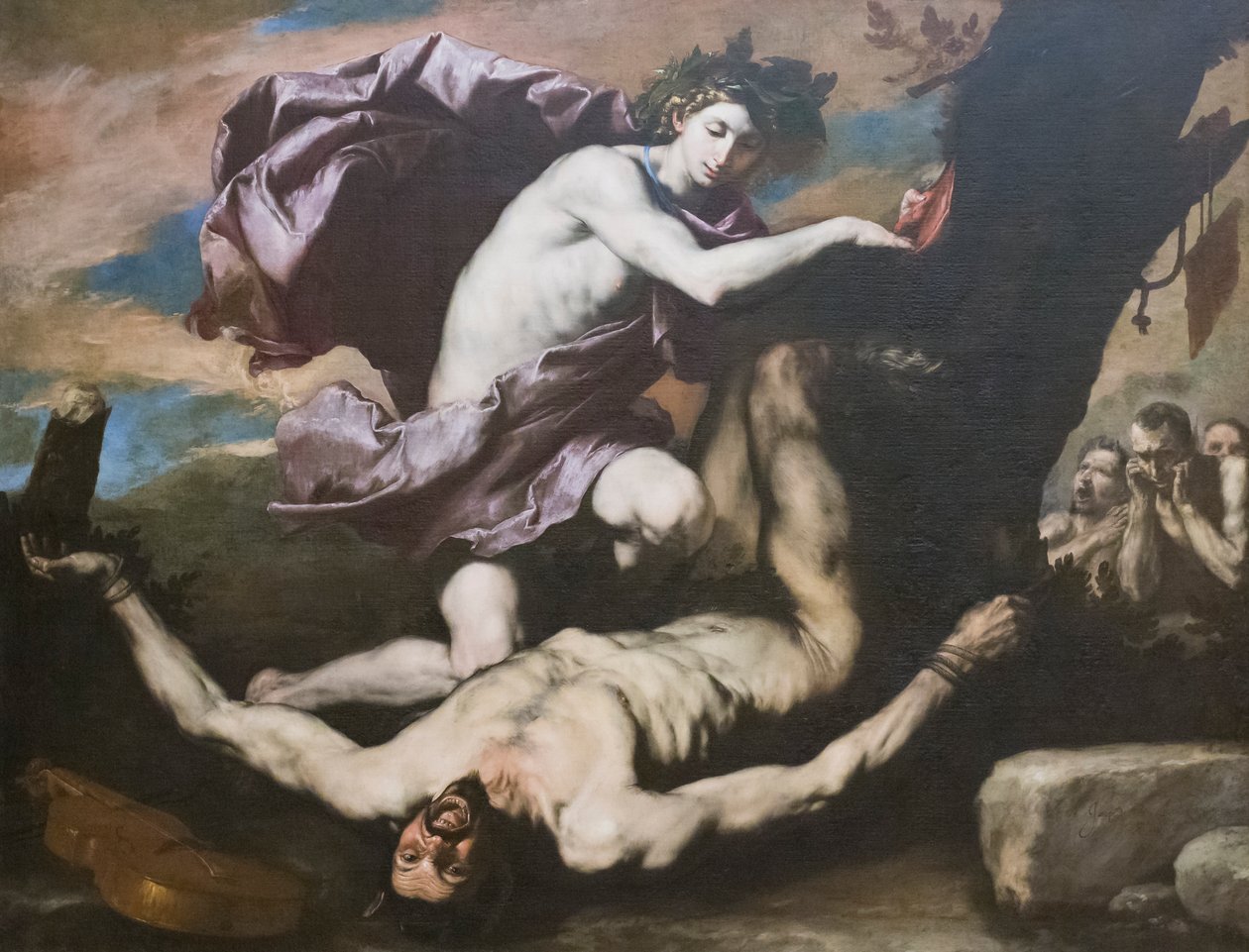 Apollo és Marsyas alkotó: Jusepe de Ribera