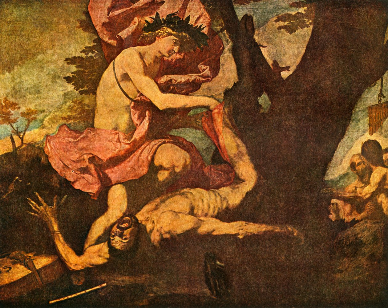 Apollo és Marsyas, 1637, 1938 alkotó: Jusepe de Ribera