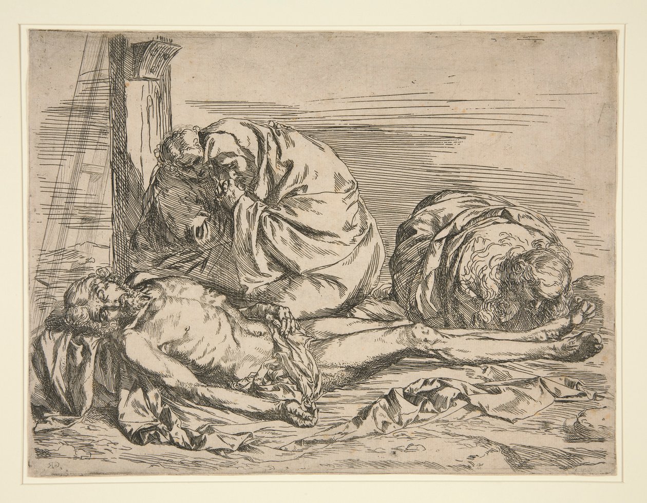 Leszállás a keresztről alkotó: Jusepe de Ribera