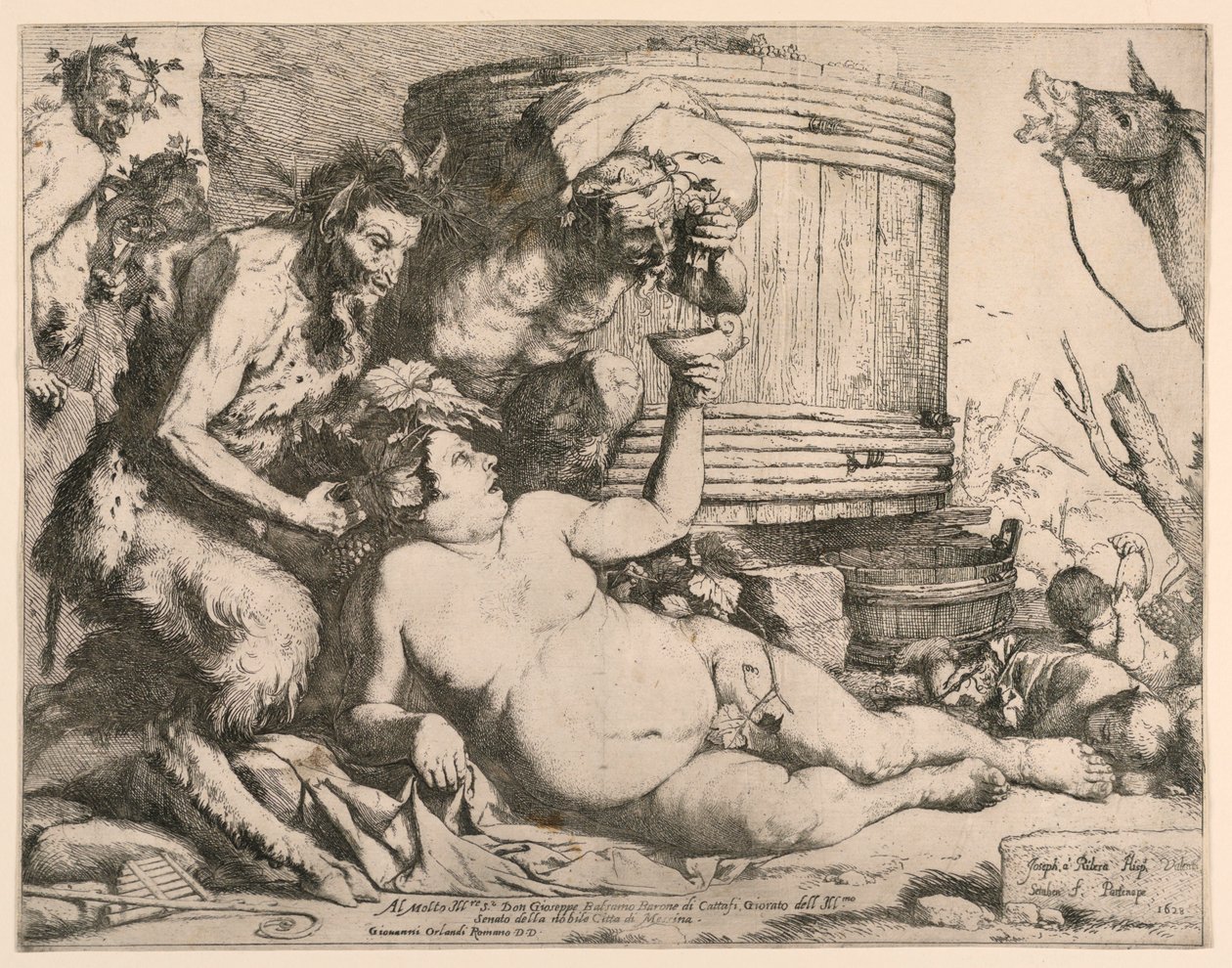 Részeg Silenus alkotó: Jusepe de Ribera