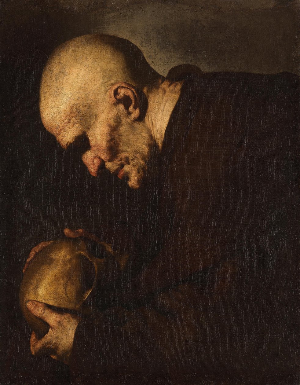 Alcantarai Szent Péter meditáció közben alkotó: Jusepe de Ribera
