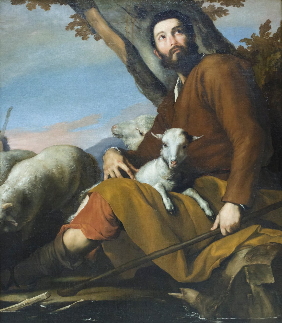 Jákob Lábán nyájával, 1638 körül (olaj, vászon) alkotó: Jusepe de Ribera