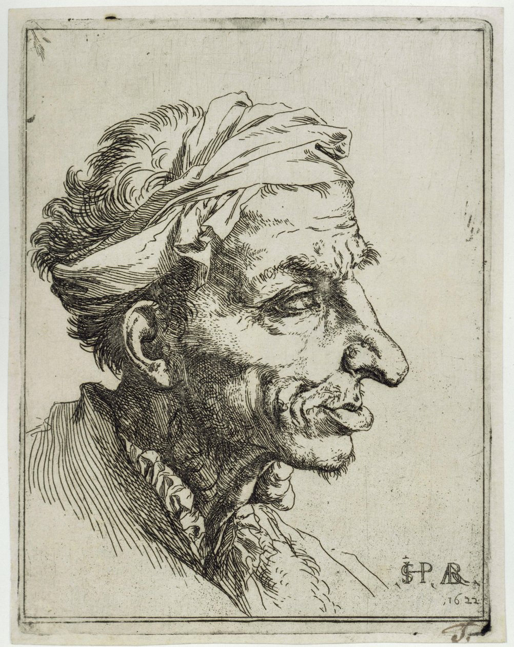 Kis, groteszk fej alkotó: Jusepe de Ribera