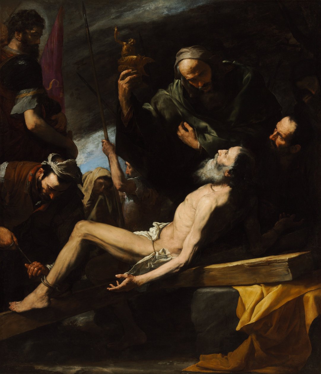 Szent András vértanúsága alkotó: Jusepe de Ribera