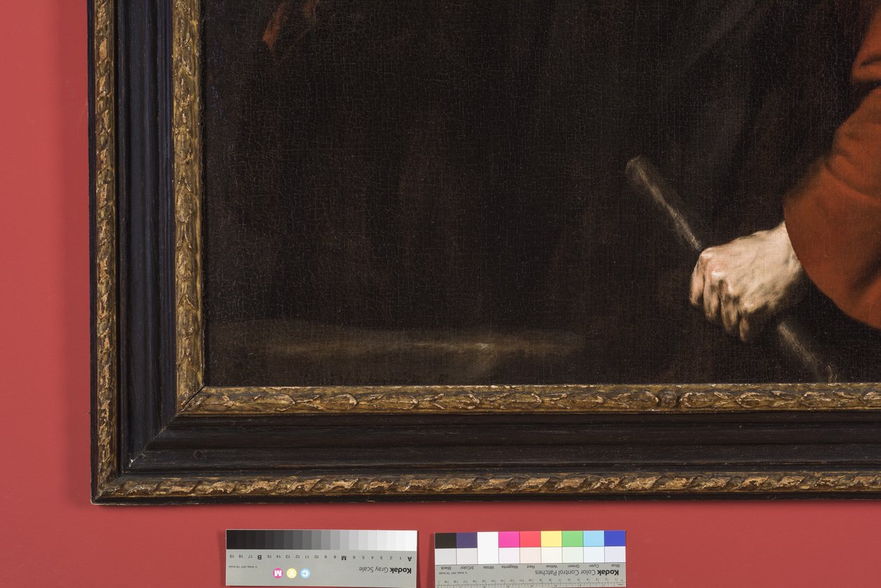 Szent Bertalan, részlet, 1632 körül (olaj, vászon) alkotó: Jusepe de Ribera