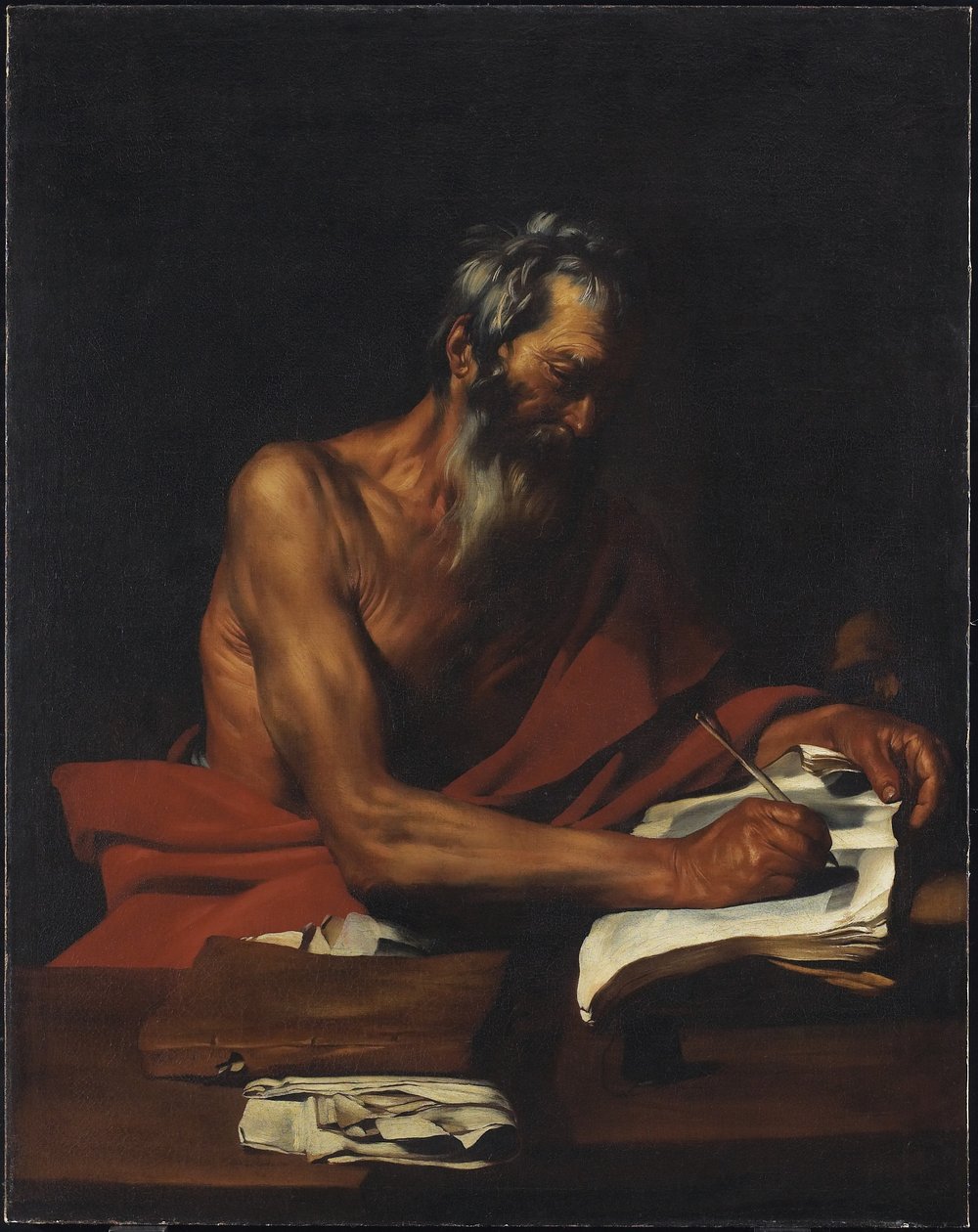 Szent Jeromos, 1614-15 alkotó: Jusepe de Ribera