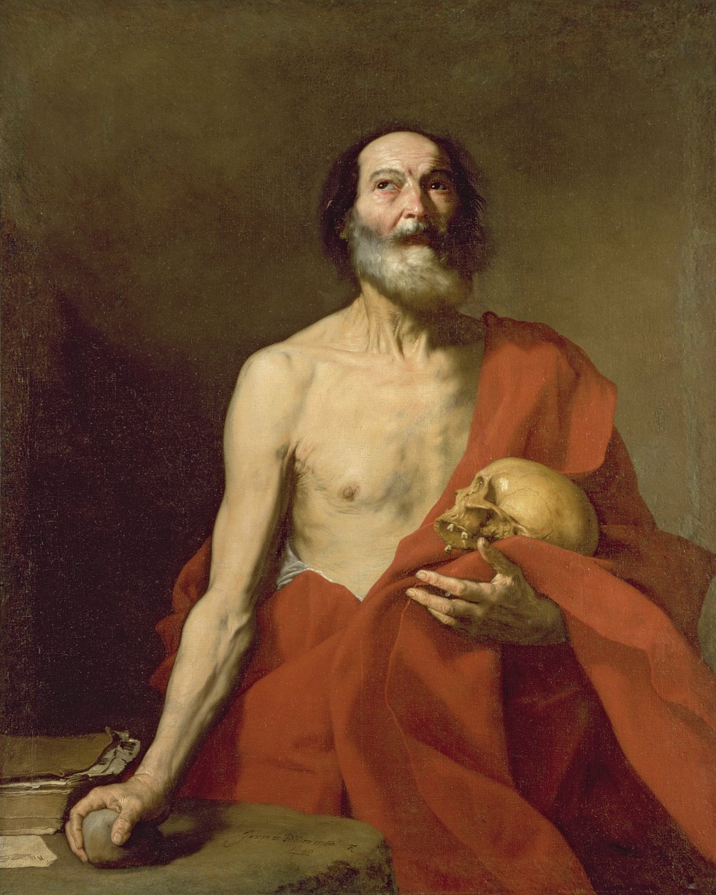 Szent Jeromos, 1640 alkotó: Jusepe de Ribera