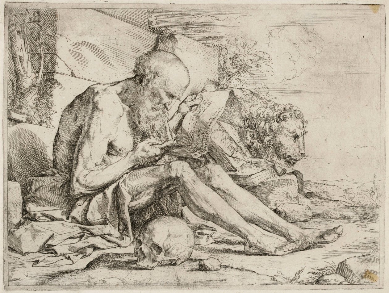 Olvasó Szent Jeromos alkotó: Jusepe de Ribera