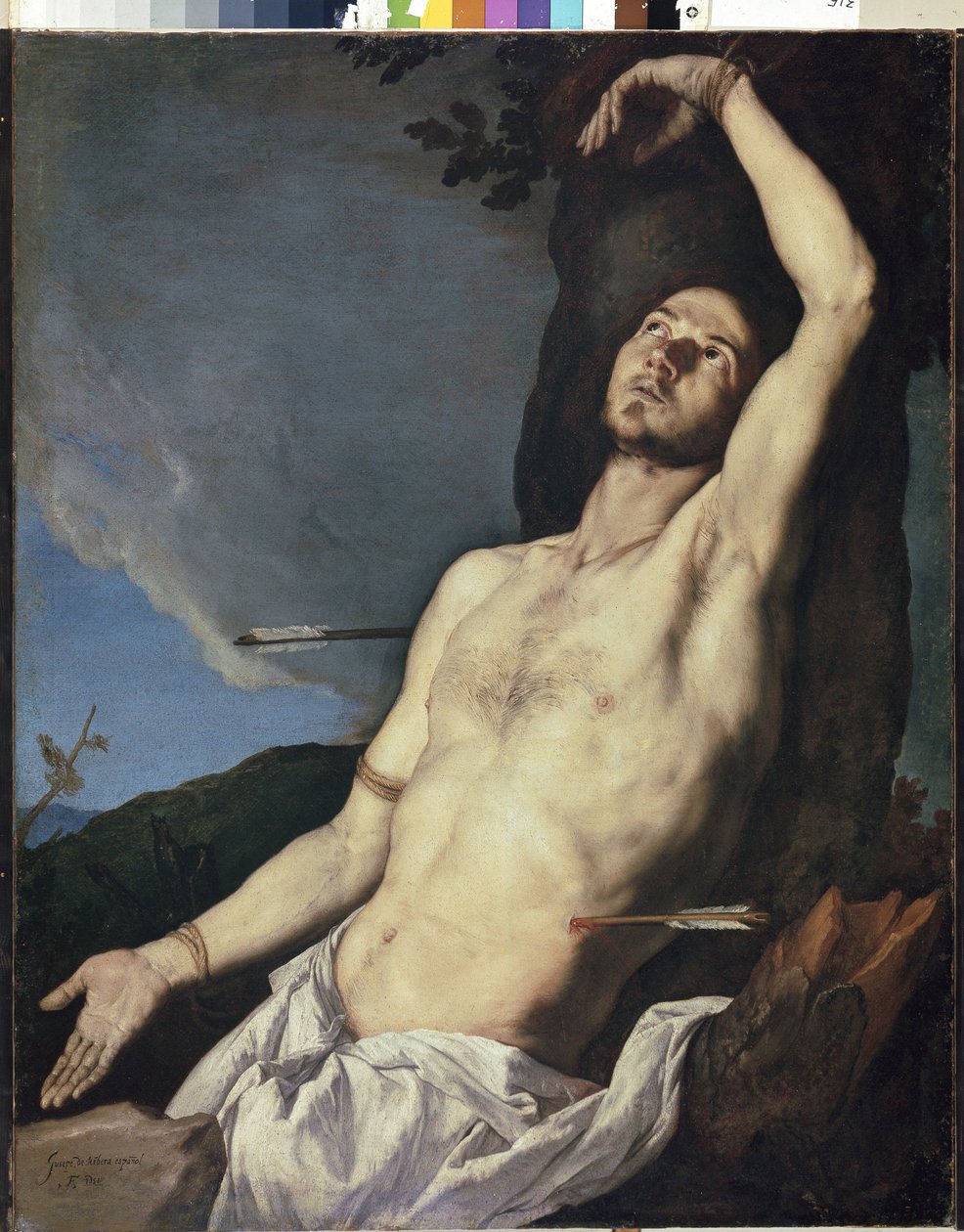 Jusepe San Sebastian festménye alkotó: Jusepe de Ribera