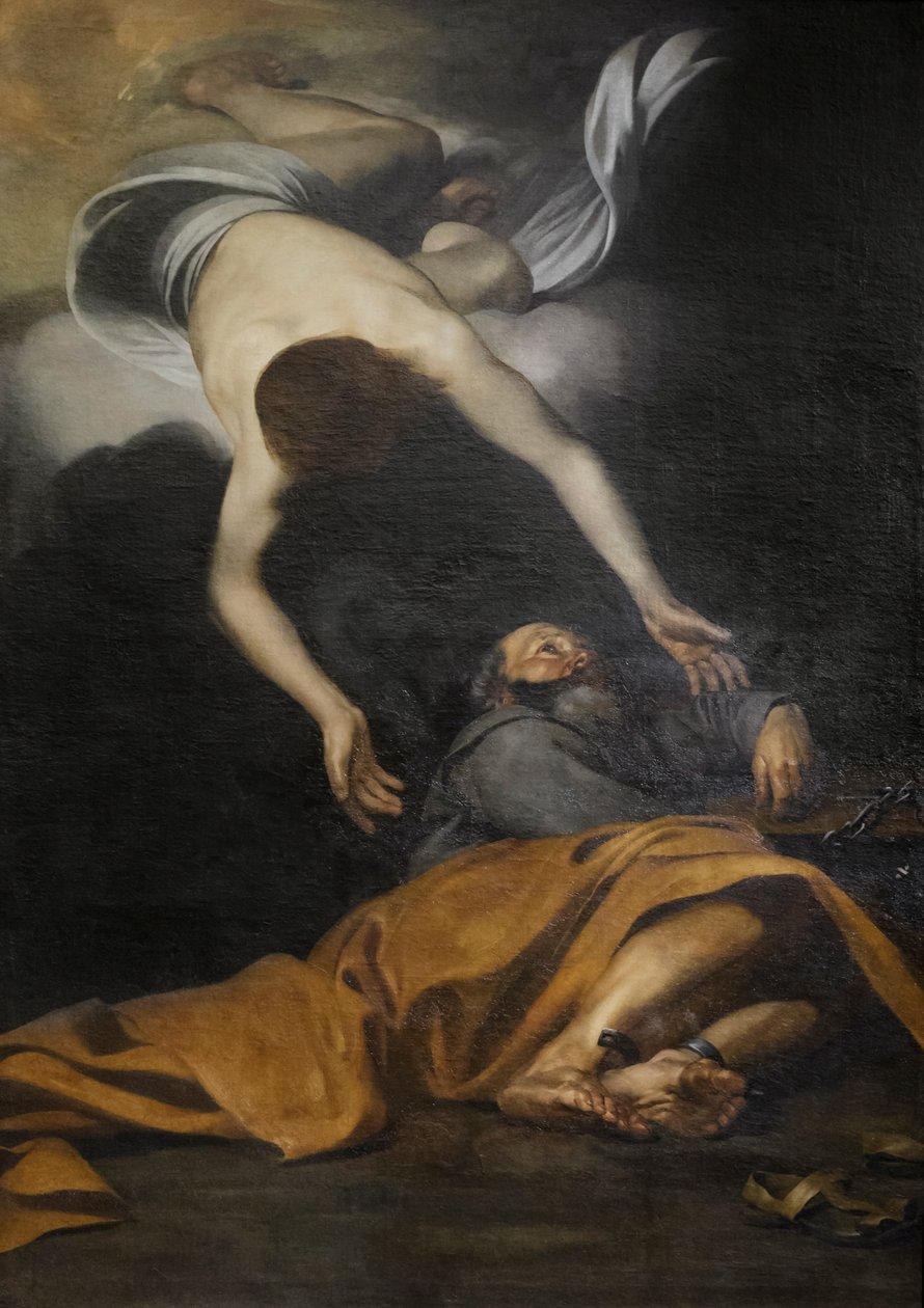 Szent Péter kiszabadult a börtönből alkotó: Jusepe de Ribera