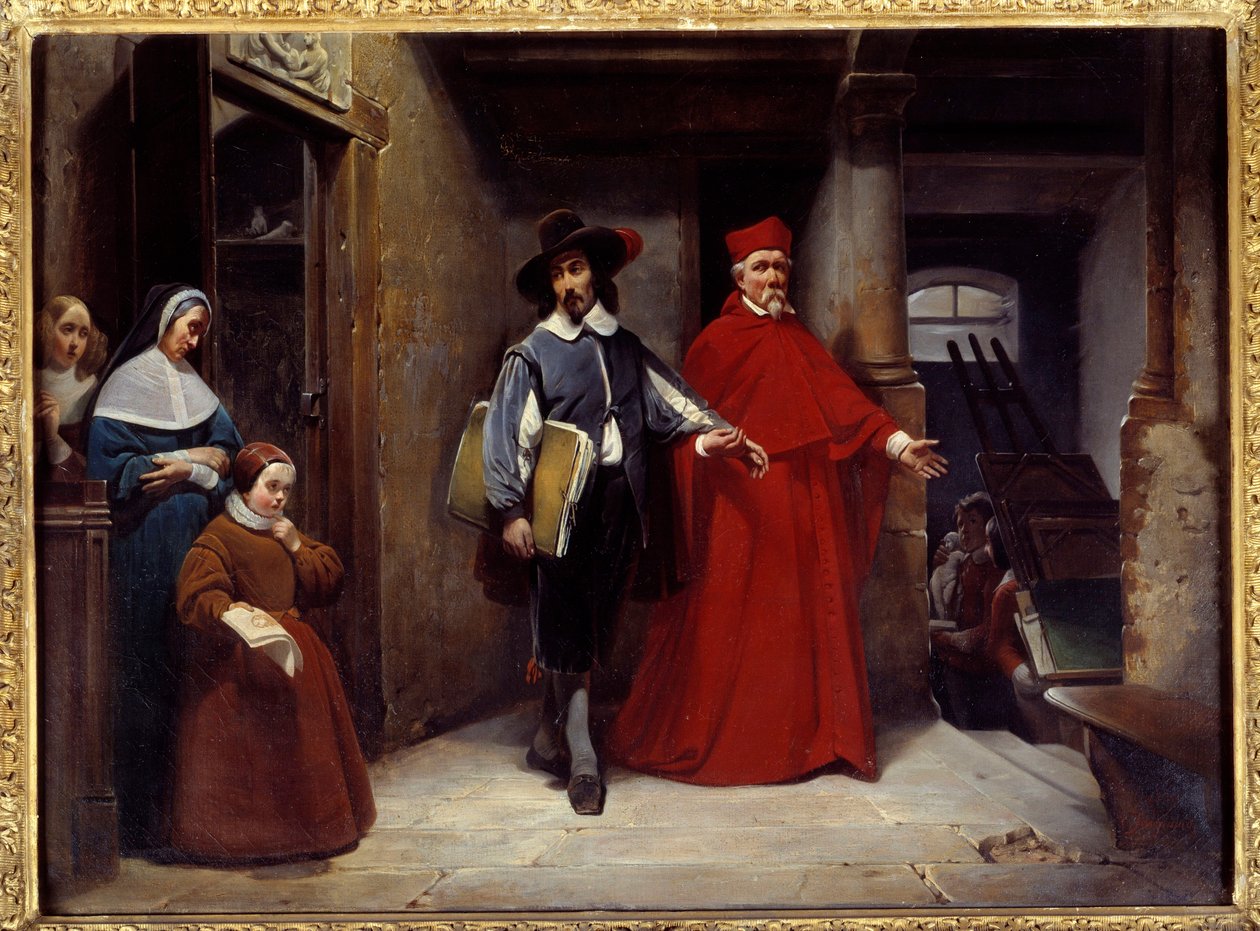 A bíboros felveszi Jose de Ribera dit il Spagnoletto l