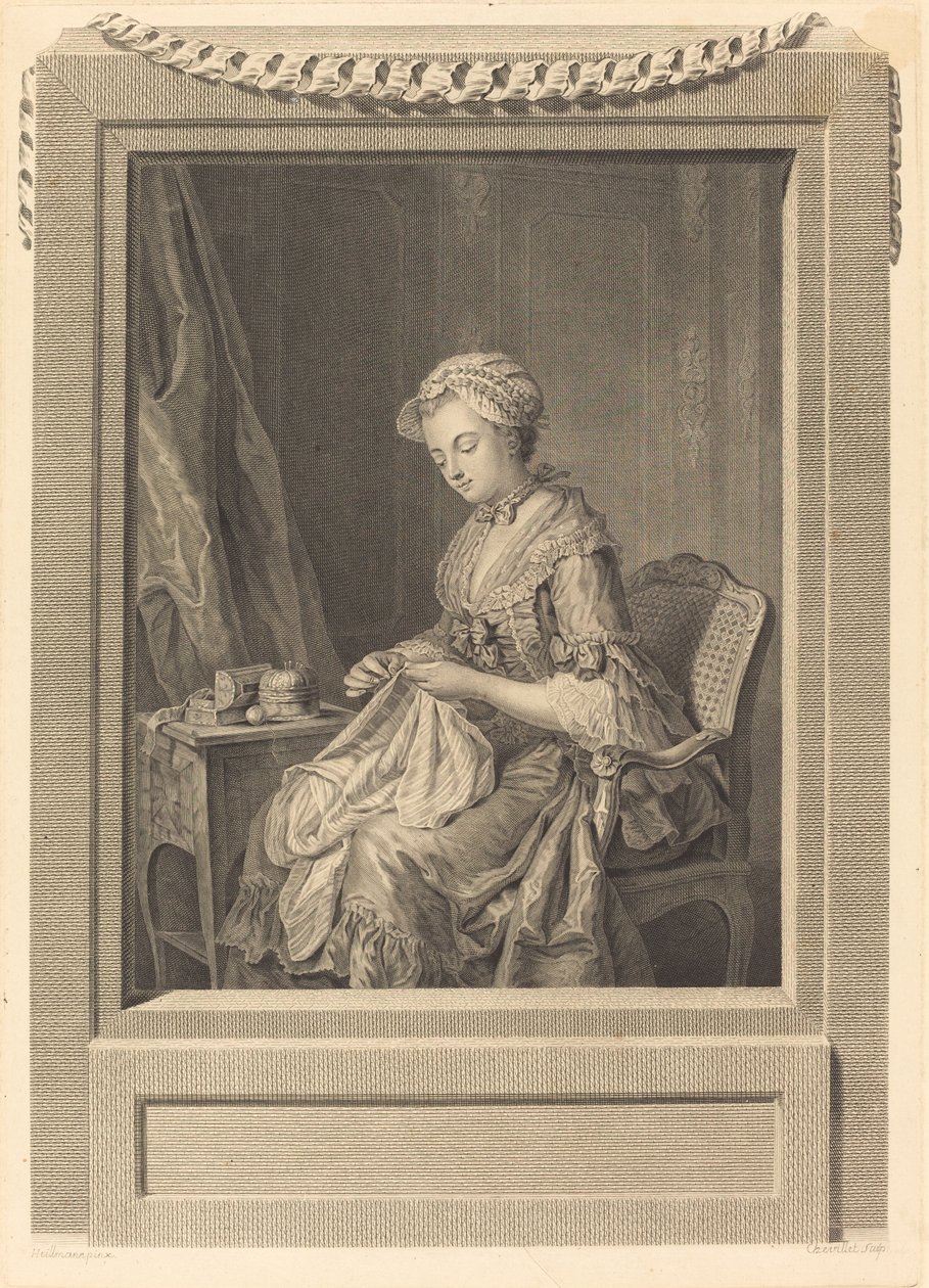 A jó példa alkotó: Juste Chevillet after Jean Gaspard Heilmann