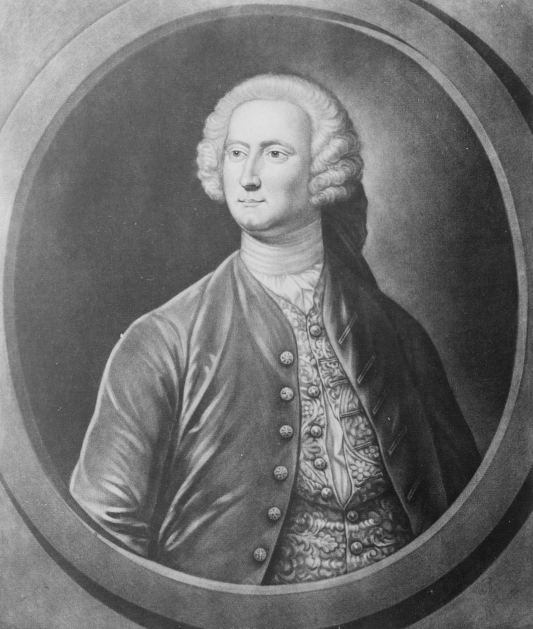 The Honble James Annesley Esq, John Brooks metszet, 1746-56 körül (mezzotint) alkotó: Justin Stevens