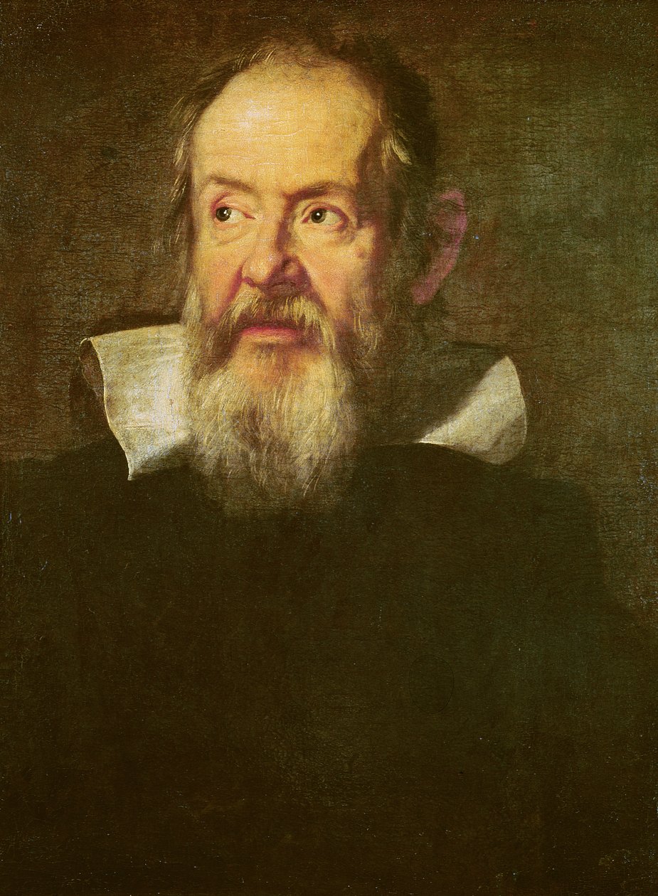 Galileo Galilei (1564-1642) portréja 1636 alkotó: Justus Sustermans