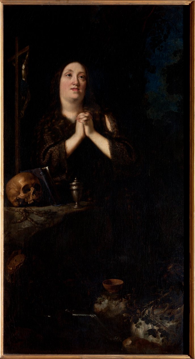 Az osztrák Maria Maddalena portréja Szent Mária Magdolnaként, 1620 körül alkotó: Justus Sustermans
