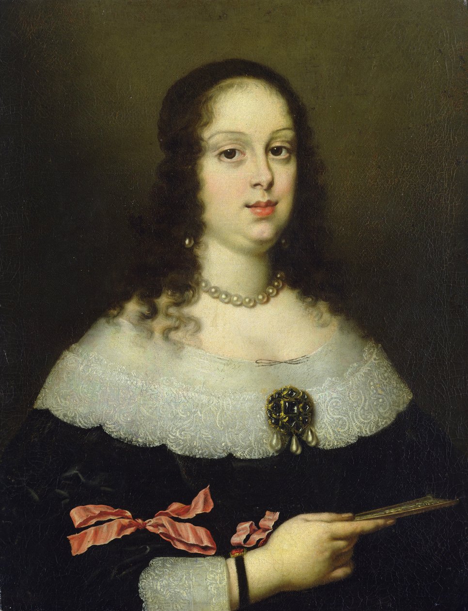 Vittoria della Rovere (1622-95), Toszkána nagyhercegnőjének portréja alkotó: Justus Sustermans