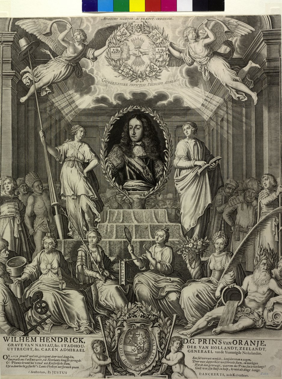 III. Vilmos orániai herceg alkotó: Justus Danckertsz