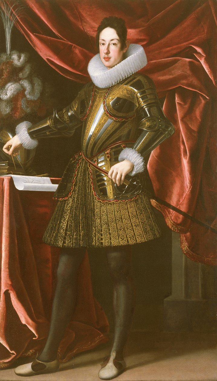II. Ferdinánd toszkán nagyherceg 1610-1670, 1630-1640. alkotó: Justus Sustermans