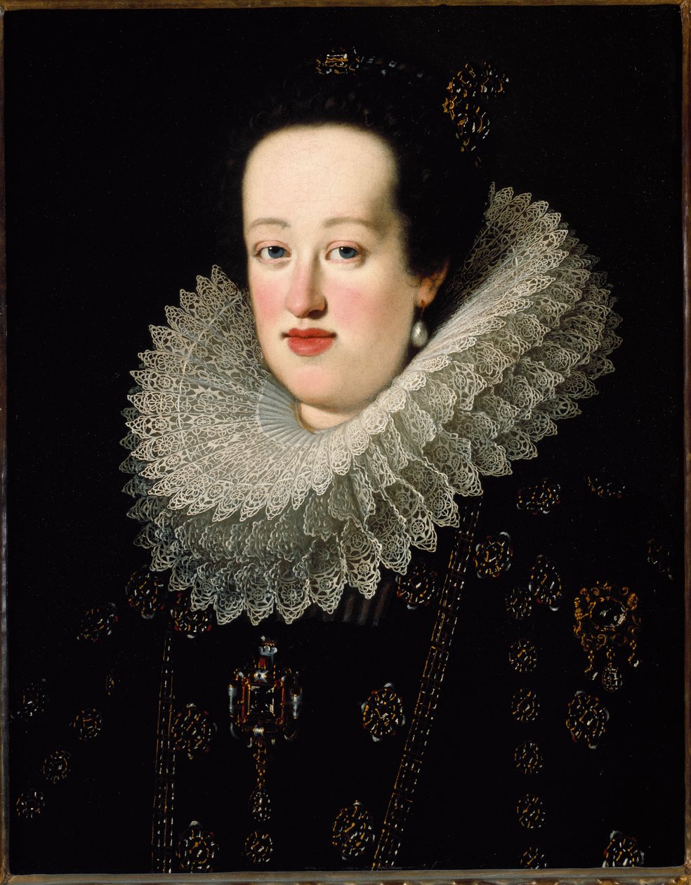 Eleonora Gonzaga, Mantua hercegnőjének portréja alkotó: Justus Sustermans
