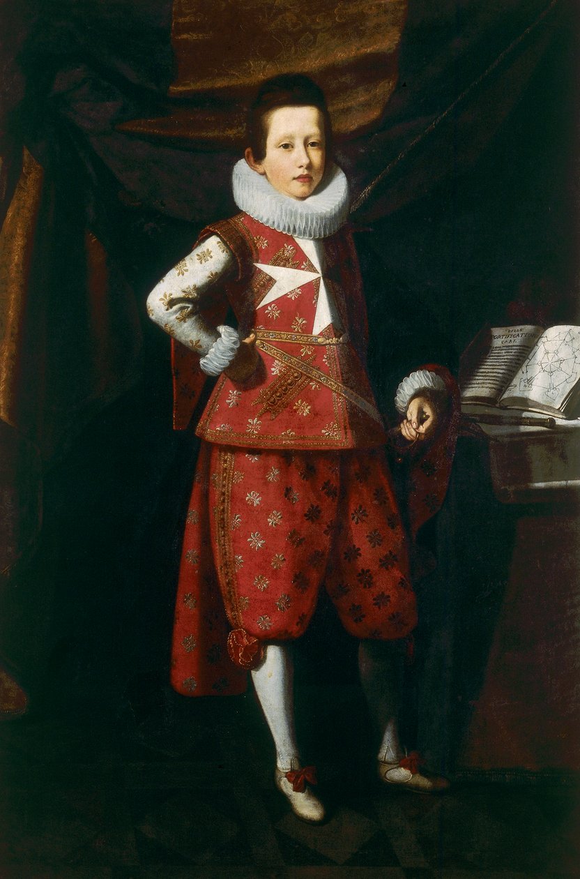 Giovan Carlo deMedici portréja tíz évesen alkotó: Justus Sustermans
