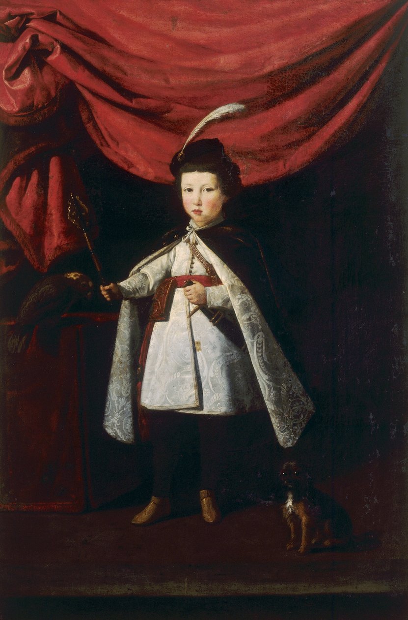 Leopoldo deMedici négyéves portréja alkotó: Justus Sustermans