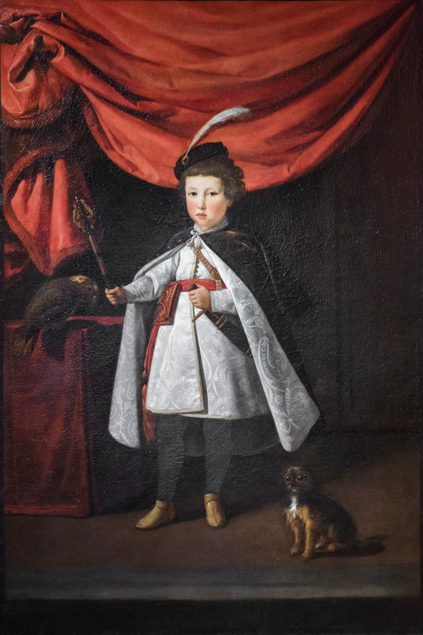 Leopoldo de Medici fiatal fiú portréja alkotó: Justus Sustermans