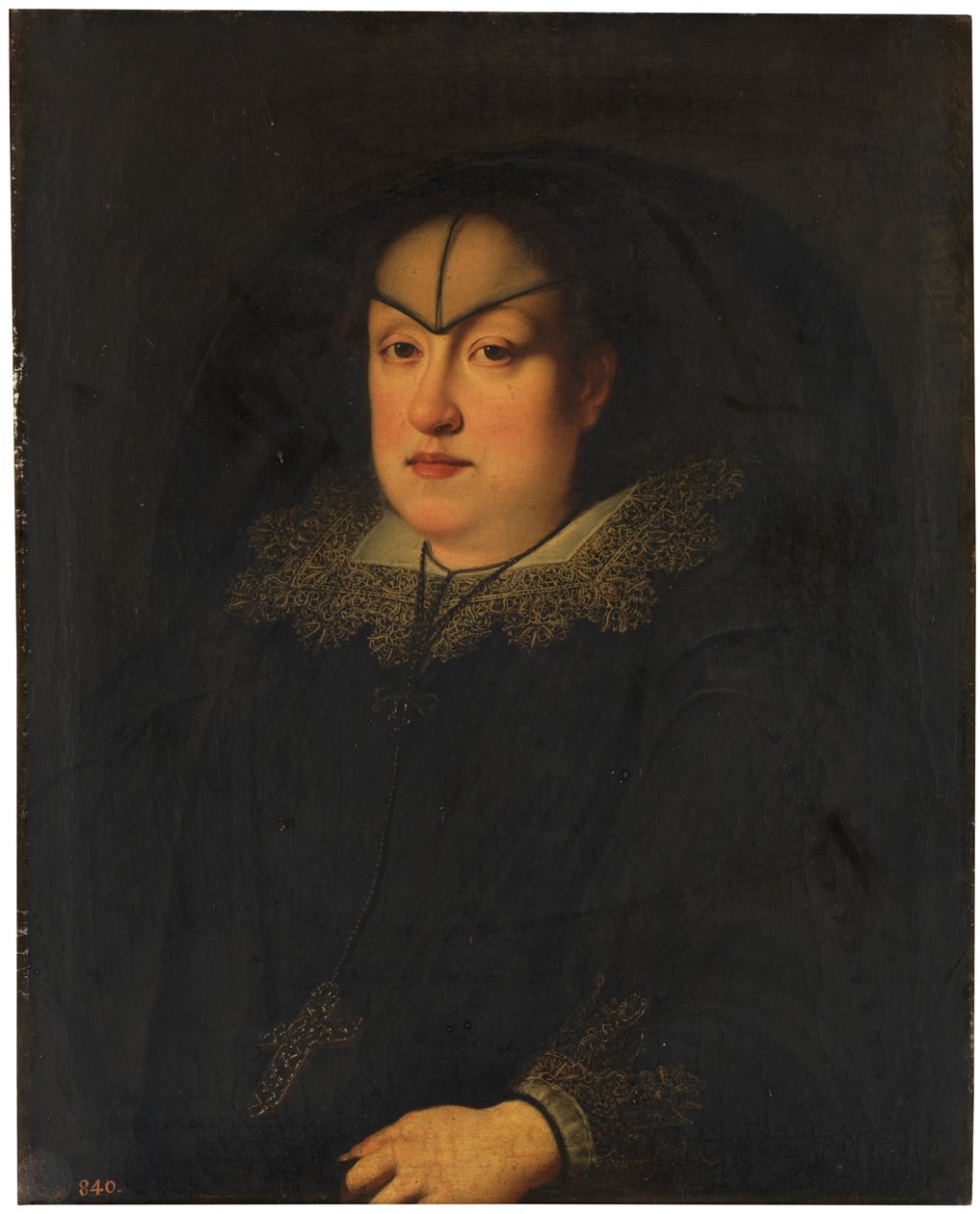 Spanyolul: María Magdalena de Austria-Estiria, gran duquesa de Toscana Mária Maddalena osztrák özvegyasszony portréja. alkotó: Justus Sustermans