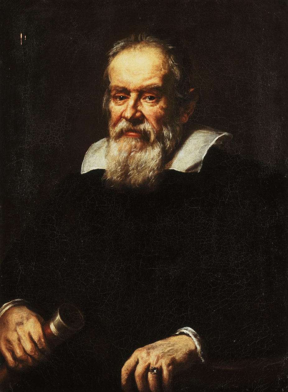 Galileo Galilei portréja alkotó: Justus Sustermans