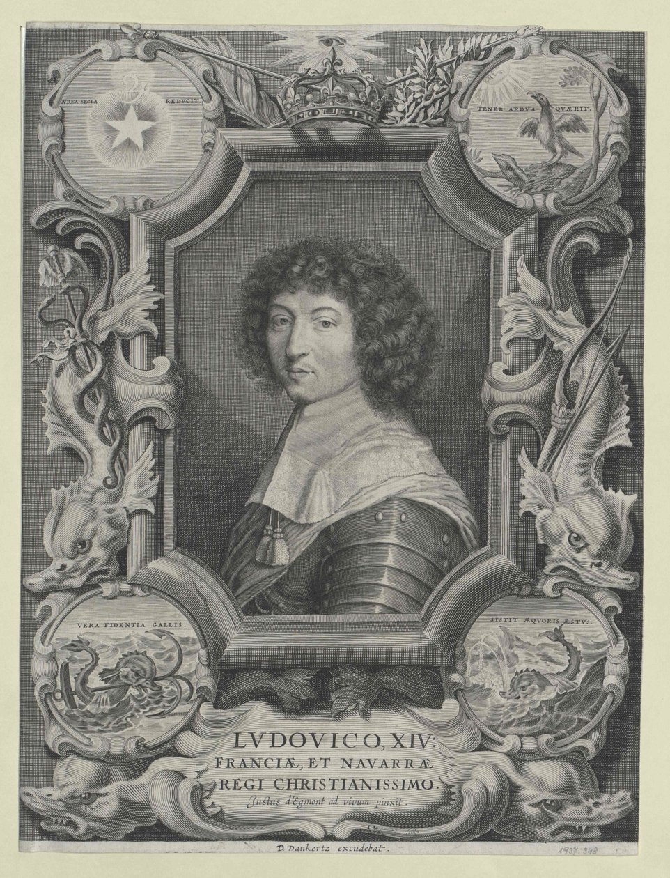 XIV. Lajos francia király alkotó: Justus van Egmont