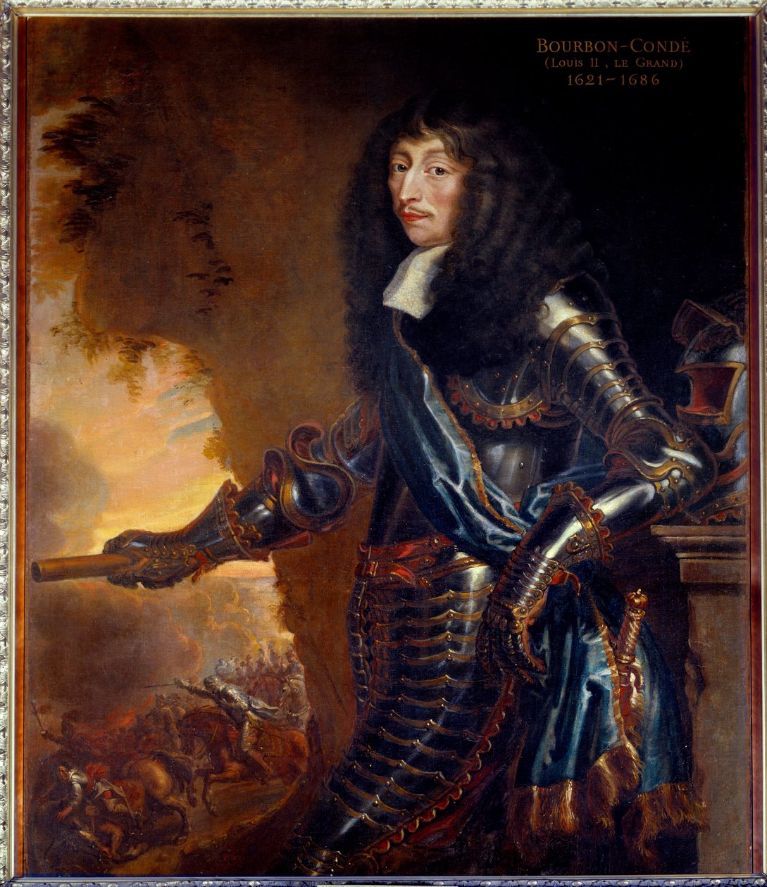 Lajos Bourbon hercegének (Bourbon-Conde) teljes alakos portréja (1621-1686) - Juste D