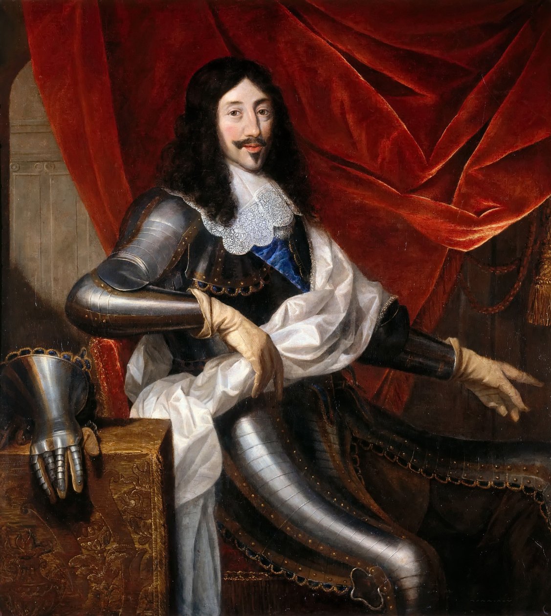 XIII. Lajos francia portré 1601-1643 alkotó: Justus van Egmont
