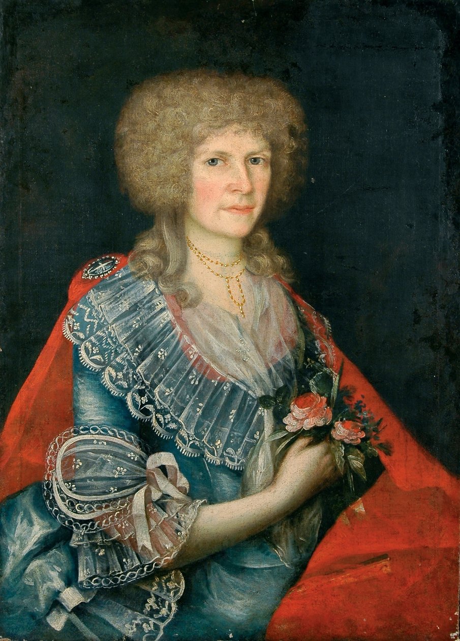 Faworski - Teresa Garbowska, született Krosnowska portréja 1789 alkotó: Jozef Faworski