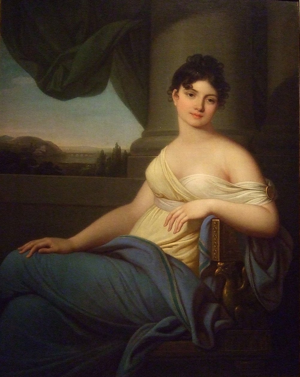 Maria Antonovna Naryskina portréja, 1807 alkotó: Józef Grassi