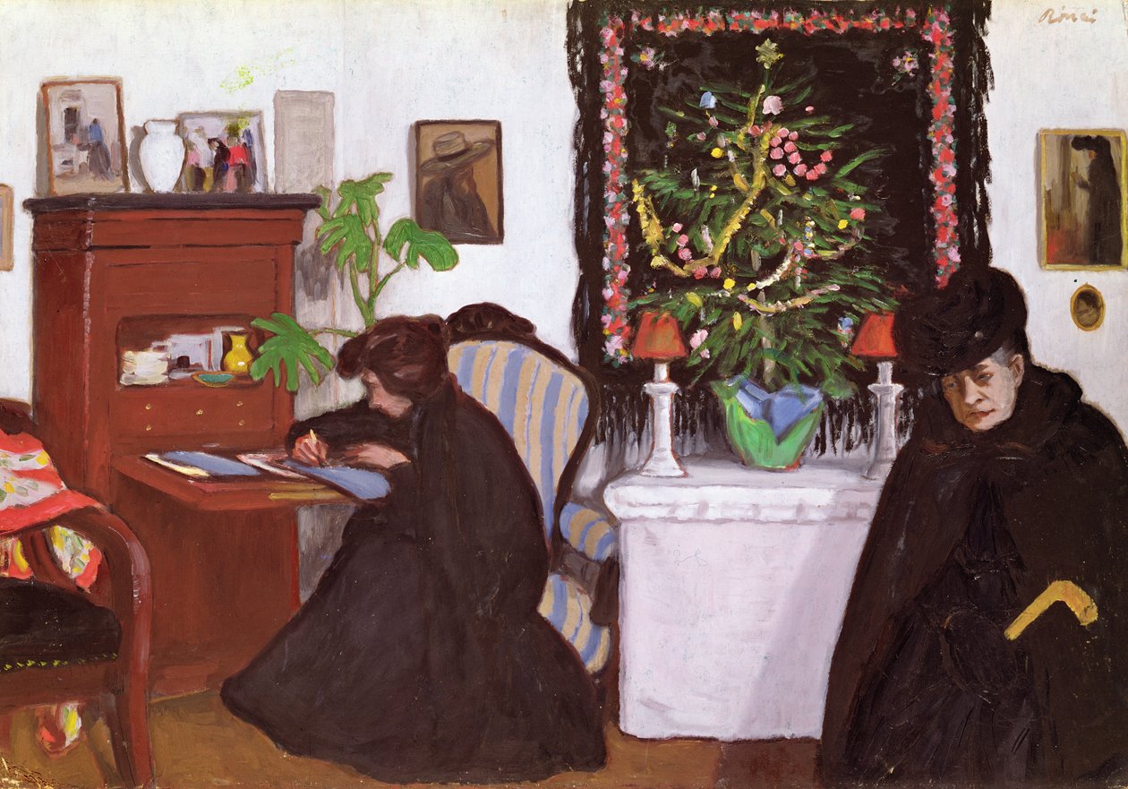 Karácsony, 1903 (panel) alkotó: József Rippl Rónai