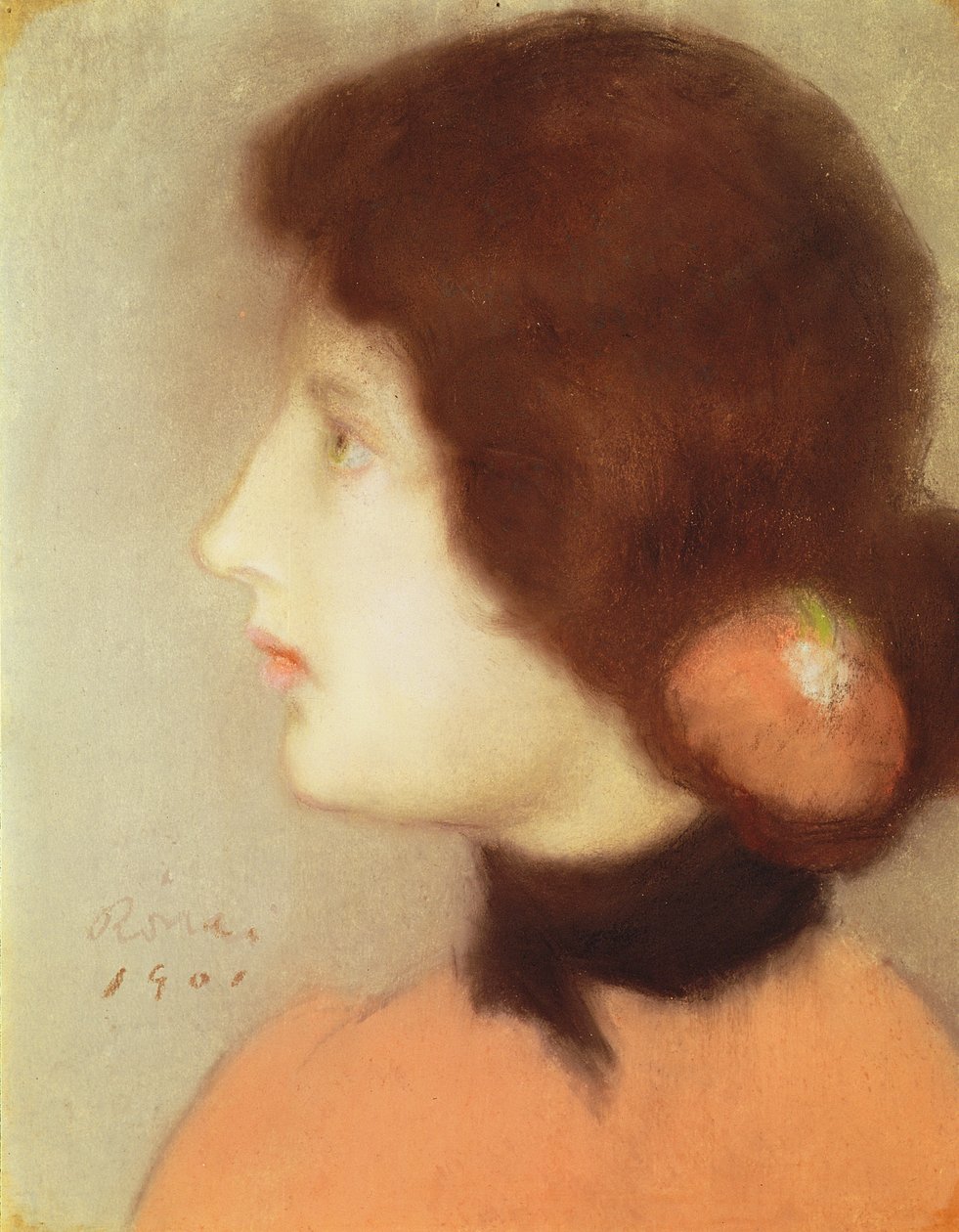 Cleo de Merode, 1901 alkotó: József Rippl Rónai