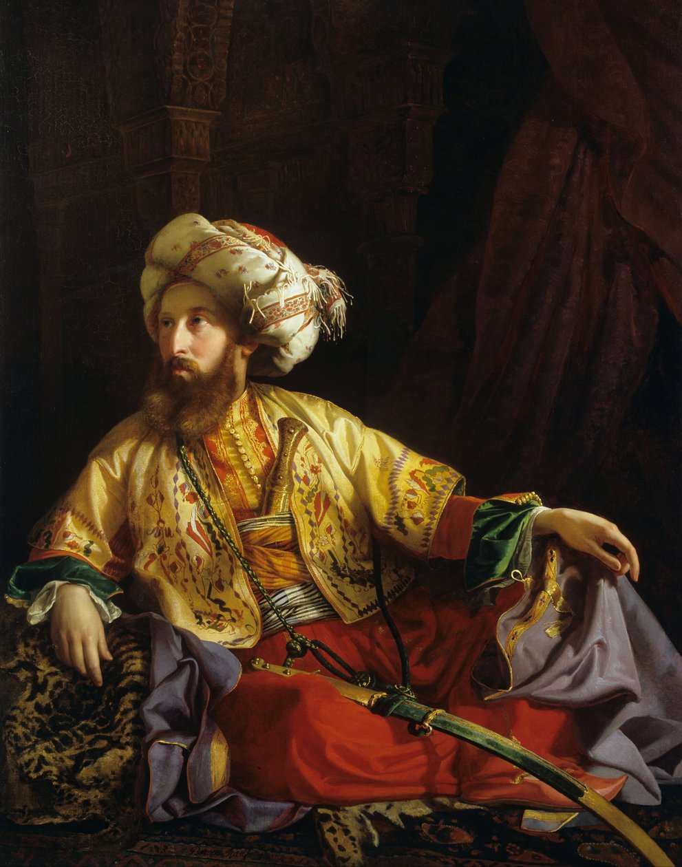 Libanon emírje, 1843. alkotó: József Borsos