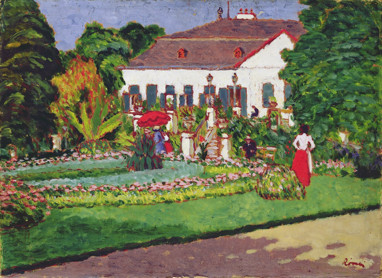 Kertvelyesi udvarház, 1907 alkotó: József Rippl Rónai