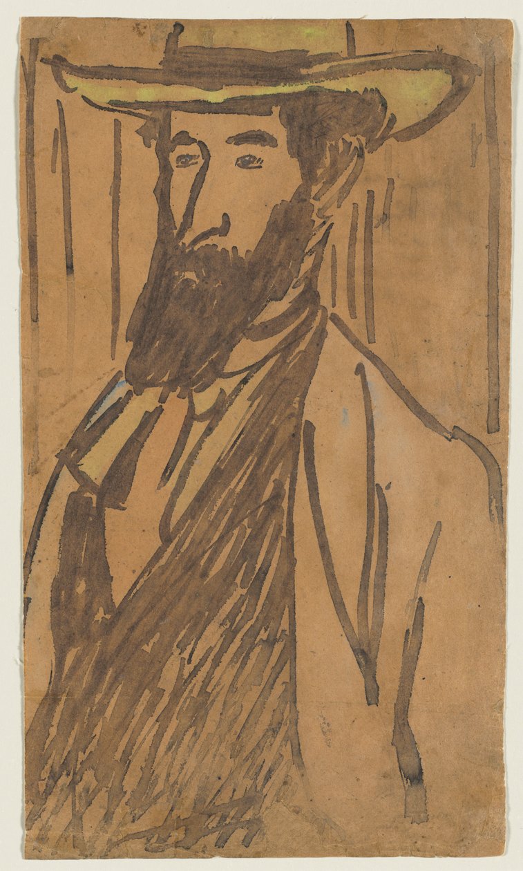 Aristide Maillol portréja, c. 1890. alkotó: József Rippl Rónai
