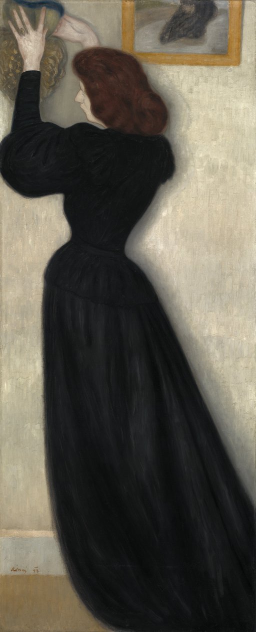 Karcsú nő vázával, 1894 alkotó: József Rippl Rónai